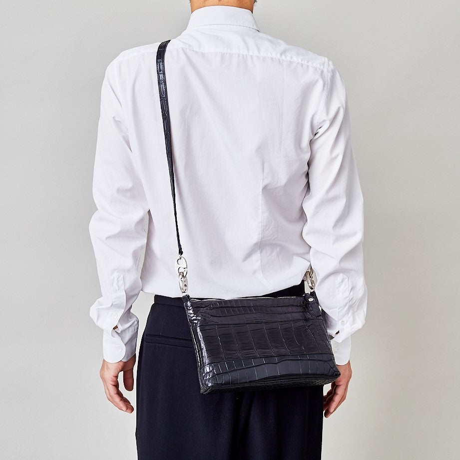 1tone pouch shoulder - ワントーンポーチショルダー / co13sstp100a CROCO – cornelian  taurus by daisuke iwanaga